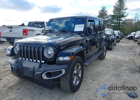 2018 Jeep Wrangler Unlimited Sahara 4X4 z USA, uszkodzony, nr VIN 1C4HJXEG2JW256508